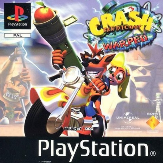 Crash Bandicoot 3 Warped - PlayStation 1