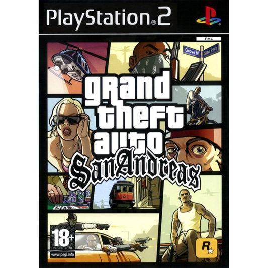 Grand Theft Auto San Andreas Playstation 2